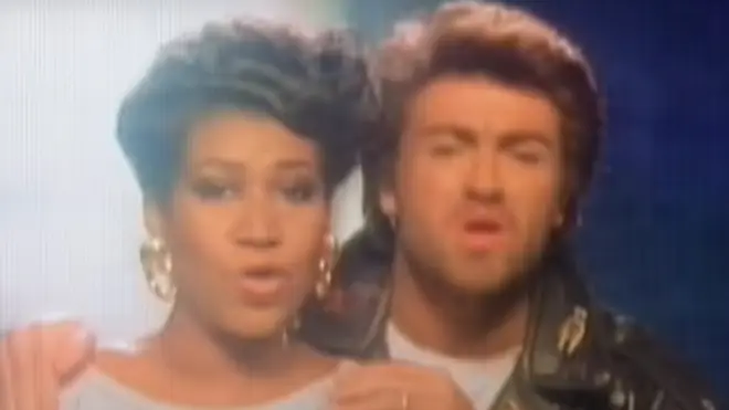 George Michael and Aretha Franklin released duet 'I knew You Were Waiting' in 1987.