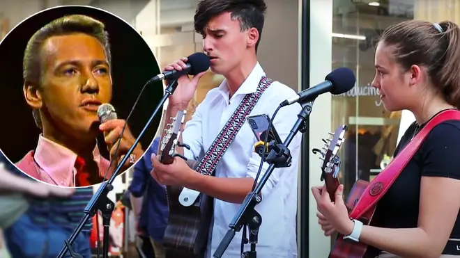 These two young buskers singing 'Unchained Melody' will give you goosebumps