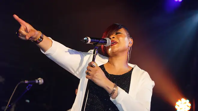 Gabrielle performing live