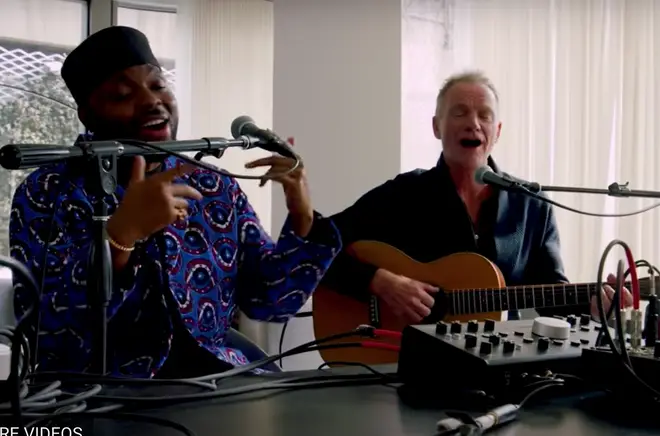 Sting reportedly loved the cover so much that he invited Shirazee to record the song for his new album and also sat down to record a hybrid of the two songs: 'Englishman/African in New York' for the special one-off performance.