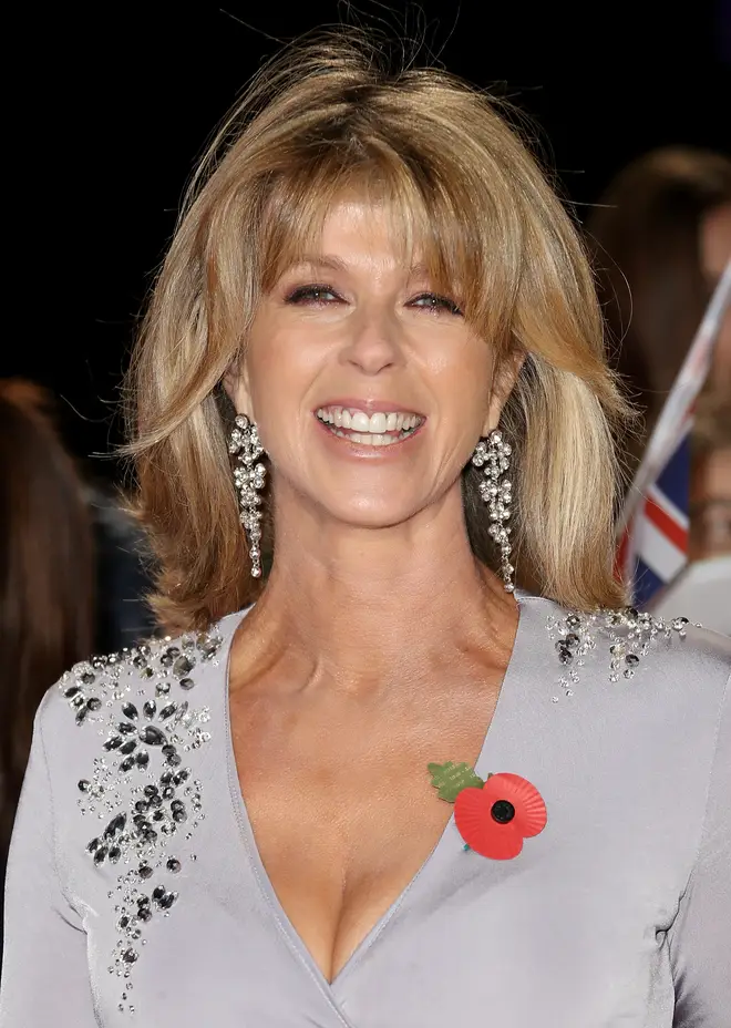 Kate Garraway beamed on the red carpet