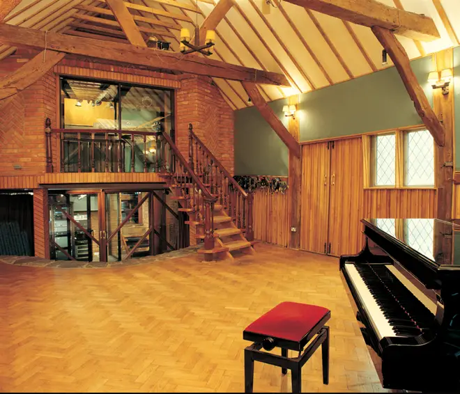 Queen spent a month rehearsing at Ridge Farm Studio, Surrey (pcitured) in August 1975 where they worked on songs for their album A Night At The Opera.