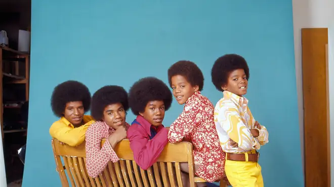 The Jacksons pictured in 1972 as The Jackson 5