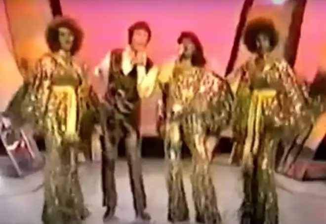 The Supremes gave viewers a special mini-concert on the night, which also saw them perform hits including 'Brothers Love Traveling Salvation Show', 'Loves Country'.