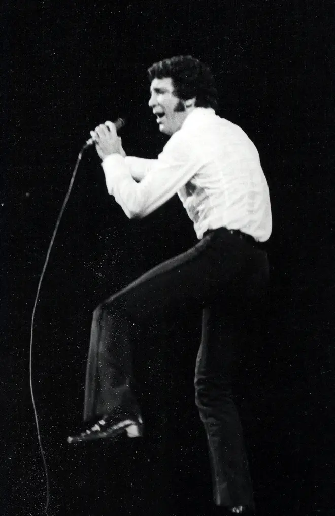 'TV show 'This is Tom Jones' earned the star his 'sex magnet' nickname, often showing off his energetic dance moves and even kissing female members of the audience, despite being married to the same woman all of his life.