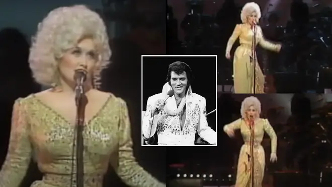 Dolly Parton was on stage in 1983 when she started telling the audience a story of how she used to do Elvis impressions when she was a child.