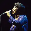 Aretha Franklin singing in 1980