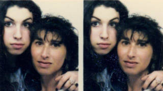 A young Amy Winehouse pictured with her mother