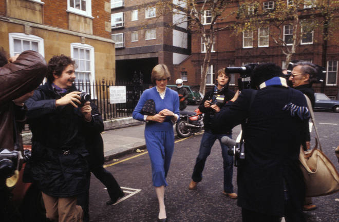 English Heritage have announced they will be honouring Princess Diana with a "memorial tablet" at the flat she lived in before she married the Prince of Wales in 1981. Princess Diana pictured outside her flat in 1980.