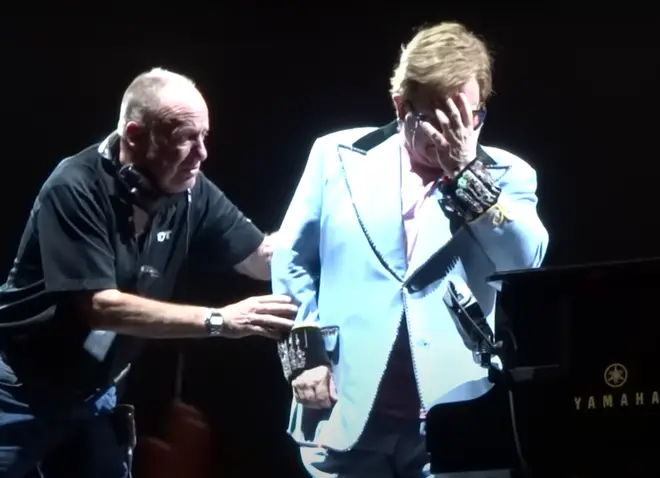Elton John was playing the New Zealand leg of his Farewell Yellow Brick Road Tour when he started crying and had to be escorted off the stage.