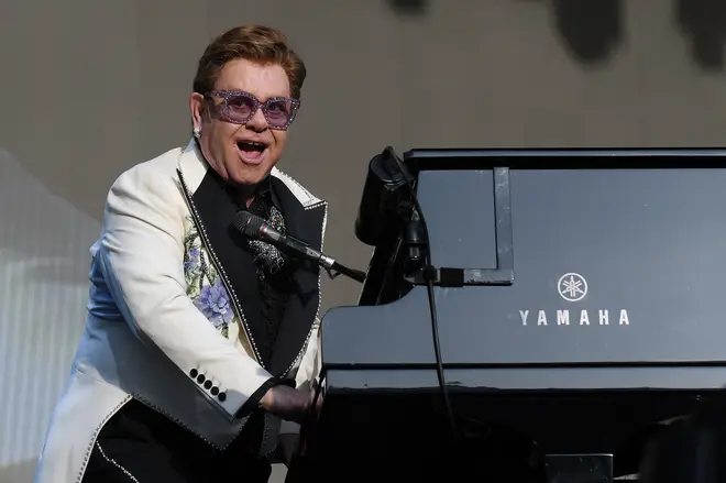 "I will be starting my tour again in Europe and the UK in the Fall of 2021. And I will be back in North America starting in January 2022," Elton John Has announced. Pictured on his New Zealand tour in 2020.