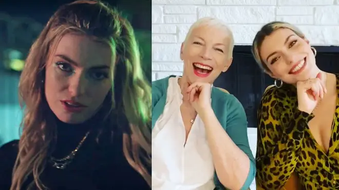 Annie Lennox's 30-year-old daughter, Lola Lennox, has released her fourth single, co-produced by her famous mother. Pictured, Lola and her mum Annie Lennox.