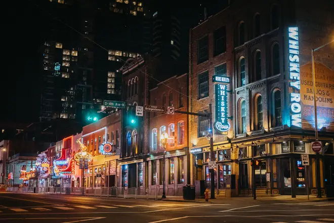 Music Row is the heart of Nashville's country music scene.