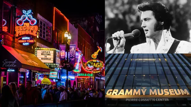 From Elvis Presley's home to the heart of country music, here's a list of the best US music landmarks to tick off your bucket list