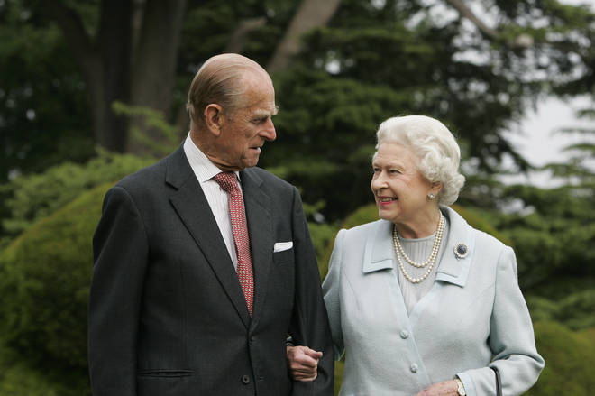 Queen Elizabeth II and Prince Philip, The Duke of Edinburgh re-visit Broadlands, to mark their Diamond Wedding Anniversary on November 20.