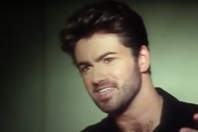 Video of a young George Michael giving an interview started to play and the young superstar saying:  "I never wanted to be someone else."