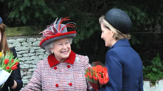 Sophie and the Queen in 2008