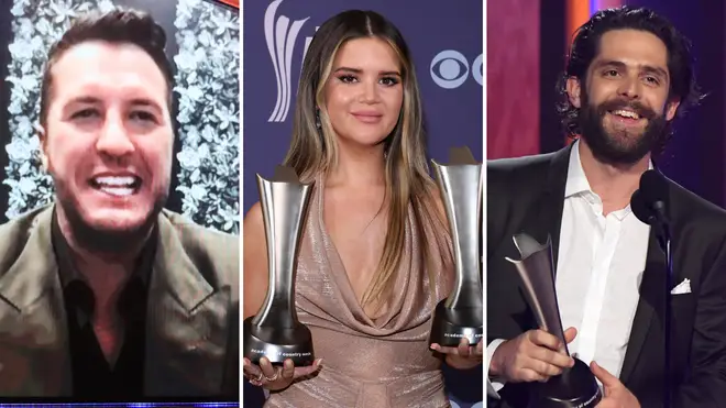 Luke Bryan, Maren Morris and Thomas Rhett triumph at 2021 American Country Awards - in pictures