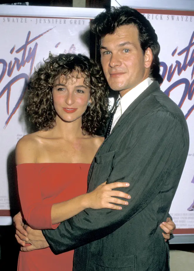 Jennifer Grey later said that filming Dirty Dancing in the 1980's was a highlight of her life. Pictured with Patrick Swayze at the film's New York premiere in 1987.