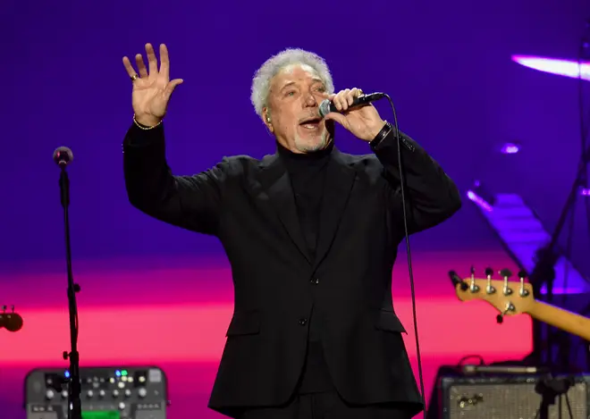 "I knew I was put on this Earth for this purpose," say Sir Tom Jones. "I think God gave me this voice. And when you get a gift like this, you should see it through." Pictured performing at the o2 in 2020.