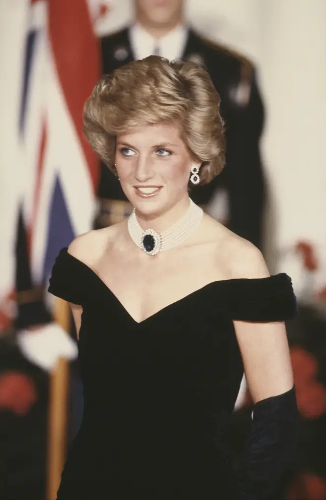 “I was awestruck with her,” John Travolta said of Princess Diana in 2019. The Princess pictured at the White House in 1985.