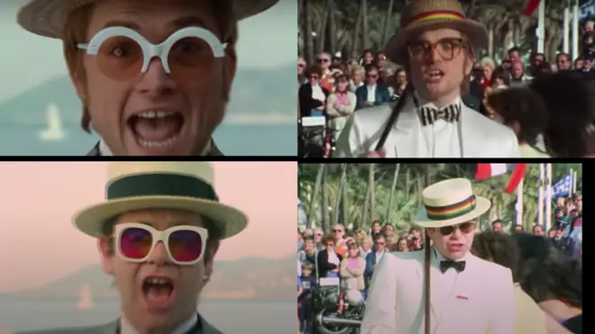 Elton John's iconic music video for 'I'm Still Standing' was recreated in 2019 for the Oscar-winning 2019 movie Rocketman – to incredible effect.