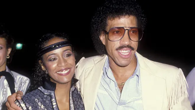 Lionel Richie and wife Brenda Harvey in 1984
