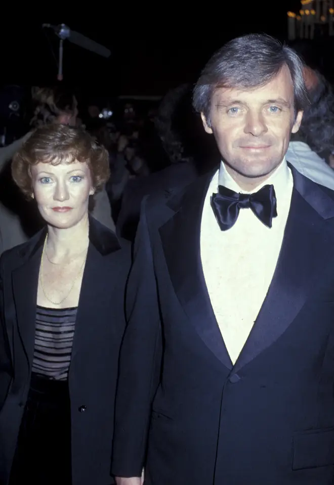 Anthony Hopkins with second wife Jennifer Lynton in 1979