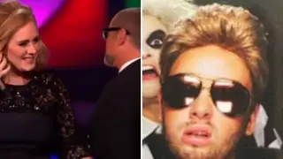 Adele transforms into George Michael