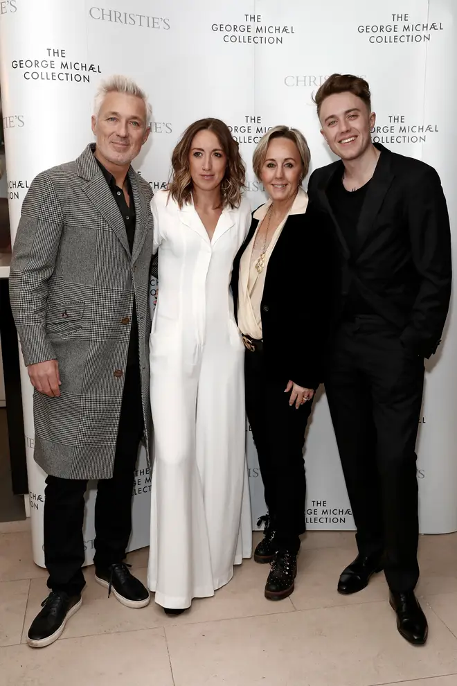 Speaking on The One Show in October 2020, Martin and Shirlie Kemp said that George had helped them so much in his lifetime. The Kemp family (pictured L to R): Martin Kemp, Harley Moon Kemp, Shirlie Holliman and Roman Kemp