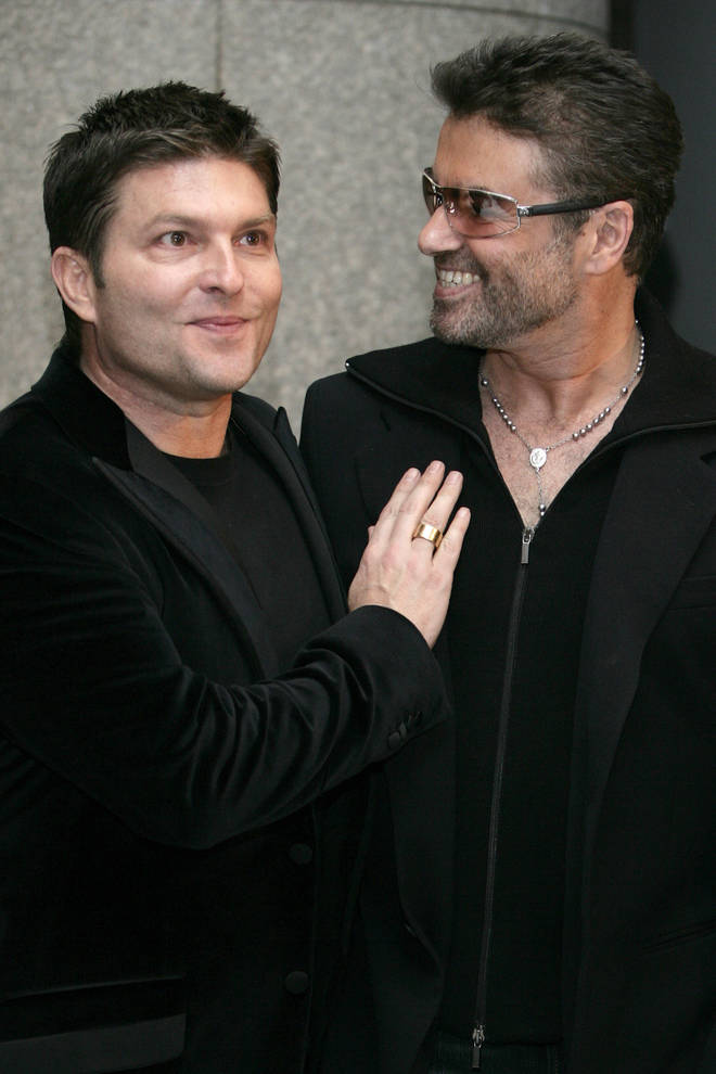 George Michael and Kenny Goss