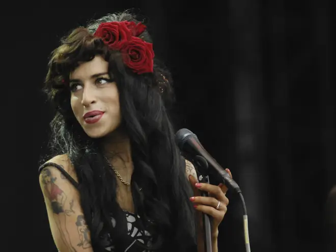 Amy Winehouse performs at V Festival