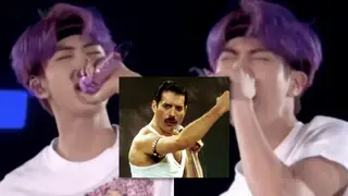 BTS star Jin pays tribute to Freddie Mercury