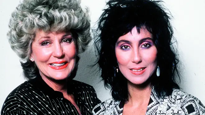 Cher with her mother Jackie