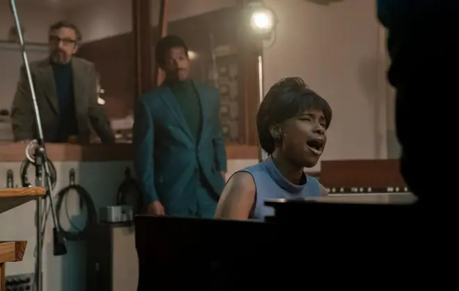 Jennifer Hudson (pictured) is set to play Aretha Franklin in new 2021 biopic 'Respect'.