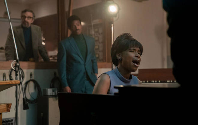 Jennifer Hudson (pictured) is set to play Aretha Franklin in new 2021 biopic 'Respect'.