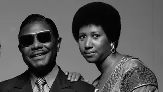 Aretha Franklin with her father CL Franklin