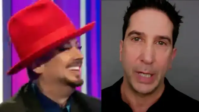 Boy George was a guest on The One Show yesterday (June 3) when Friends star David Schwimmer gave him a compliment we're sure he won't forget.