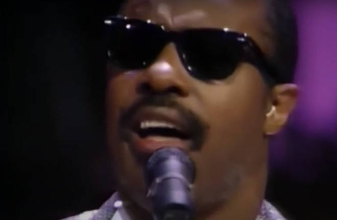 George Michael later gave a fascinating interview explaining how the incredible duet with Stevie Wonder (pictured) came about and how he really felt on the fateful night.