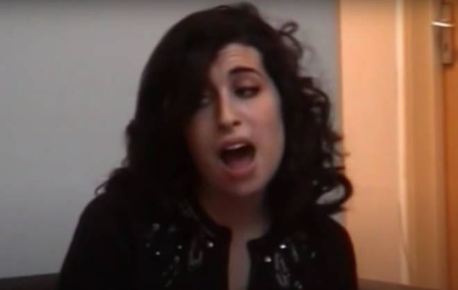 Amy Winehouse was just 19-years-old when she was invited to Island Records for an audition, pictured.