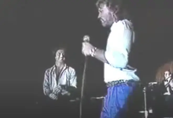 Andy Gibb and Barry Gibb were performing at the Love and Hope Ball in 1987, a private party in Miami to raise funds for the Diabetes Research Institute.