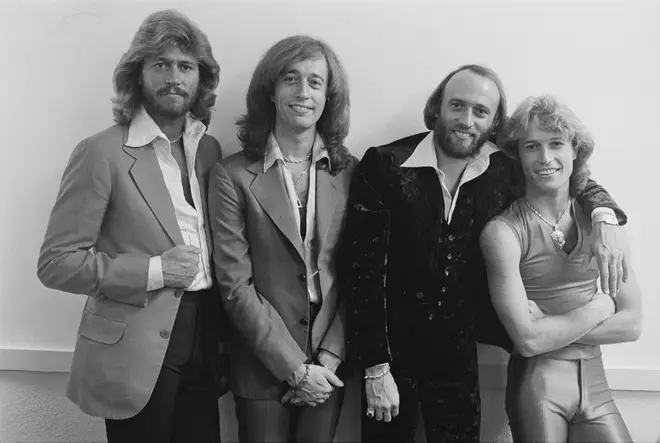 Robin Gibb revealed that he warned Andy Gibb that his lifestyle would kill him just three days before the youngest Gibb collapsed and died. (Pictured L to R: Barry, Robin, Maurice and Andy Gibb)