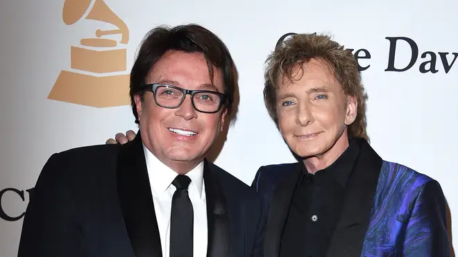 Barry Manilow and husband Garry Kief in 2016