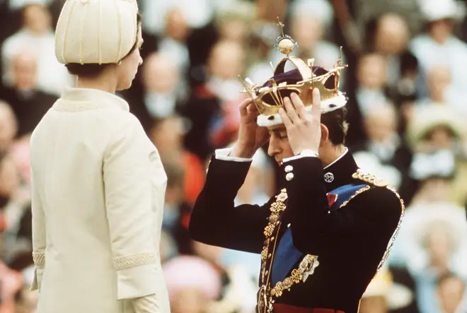 Prince Charles crowning