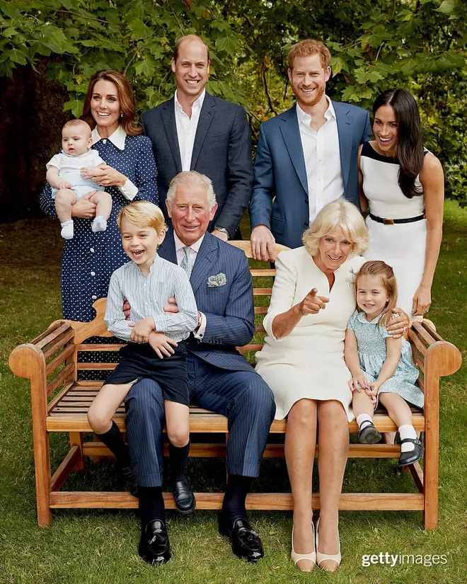 Prince Charles and family
