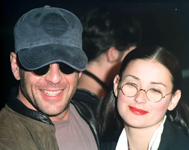 Bruce And Demi in 1990