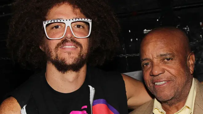 Berry Gordy with son Redfoo