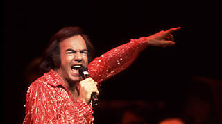 Neil Diamond On Stage in 1984