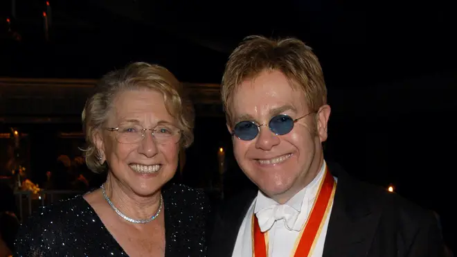 Elton John and his mum Sheila