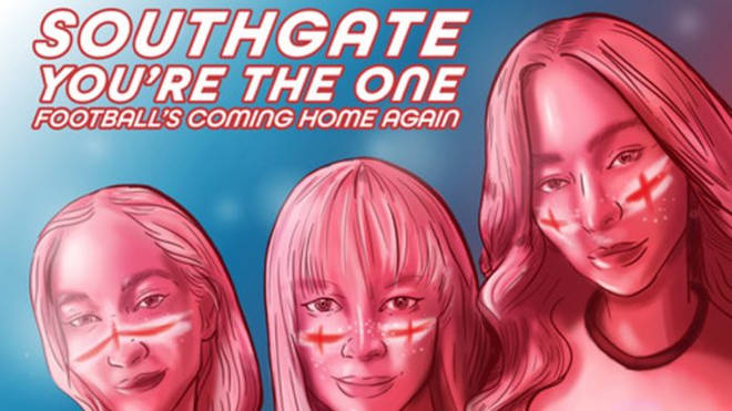 Atomic Kitten release new Gareth Southgate-inspired 'Whole Again' update ahead of England's semi-final